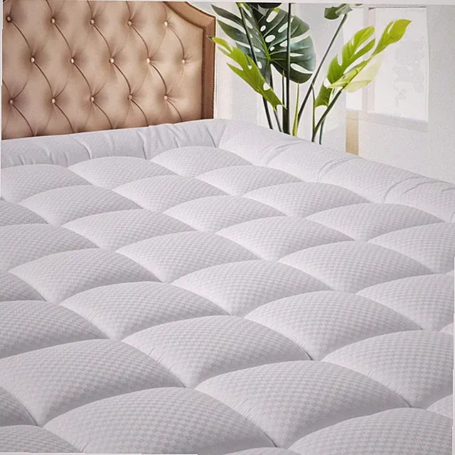 Cal King Mattress Topper - Soft & Machine Washable