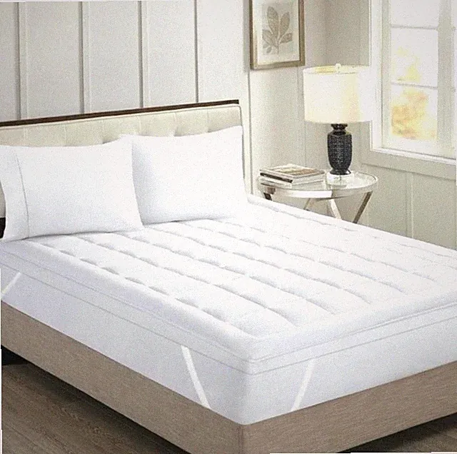SOFT MATTRESS PAD 300 GSM EGYPTIAN COTTON EXTRA DEEP POCKET ALL SIZES