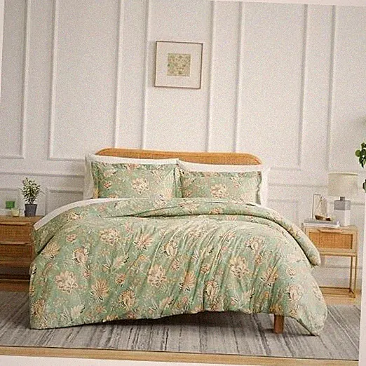 Southshore Fine Living Inc. King / California King 28 - Jacobean Willow Green