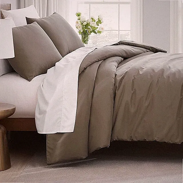 SOUTHSHORE FINE LIVING OVERSIZED KING/CALIFORNIA KING DUVET - DARK TAUPET