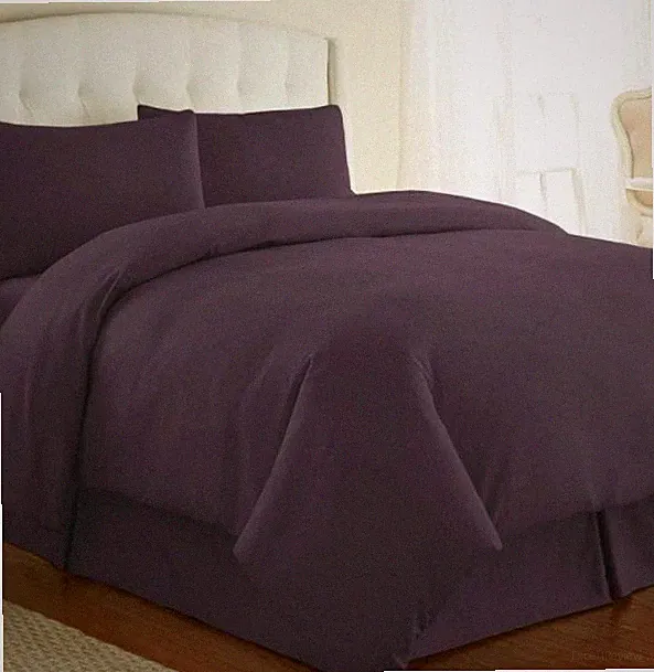 SouthShore Fine Living - Vilano Springs - Duvet Cover Set - King - Purple